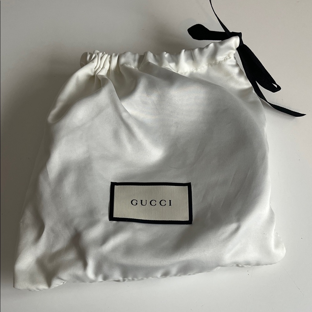 Brand New! Gucci Unisex GG Leather/Canvas Belt - Picture 8 of 9
